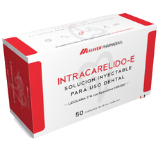 MAVER  Dispositivo Medico ANESTESIA INTRACARELIDO -E 2% EPI 1:100.000 50 Tubos Plasticos MAVER