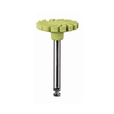 Kerr Materiales Dentales Goma Pulido Composite DiaGloss Verde Claro Pulido y Brillo 3 Espirales Kerr