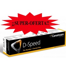 Carestream Materiales Dentales PELICULA D SPEED 100 UDS ADULTO Kodak Super Oferta