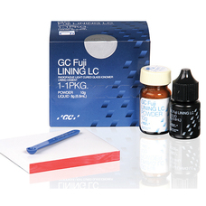 GC Materiales Dentales Fuji Lining LC (Base/Liner I-Vidrio Foto) (5gr 3,4ml)