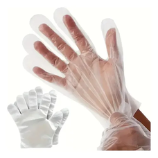 MACHTIG Materiales Dentales Guantes polietileno Transparente Machtig