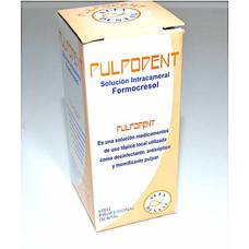 Alfa Dental Materiales Dentales Pulpodent Formocresol al 7% 10ml