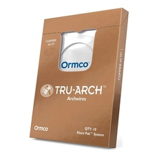 ORMCO - Kerr Arco Tru Arch Copper Ni-Ti 27°C, Rectangulares 10 Uds. Selec Medida