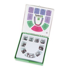 HYGENIC Materiales Dentales Estuche Fiesta 9 Clamps c/Aletas (4-2-9-1-7-12A-14A-8A-13A)