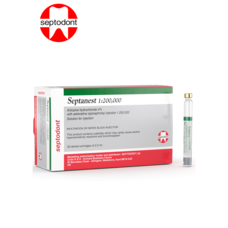 Septodont Dispositivo Medico Anestesia Septanest al 4% C/V 1/200.000) Articaina