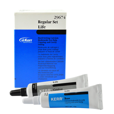 Kerr Materiales Dentales Hidroxido de Calcio Life Regular set 12grs. base y 12grs. catalizador Kerr