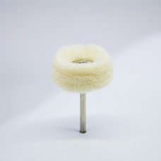 Generica Discos Fieltro suave para Pulir con Vastago por Unidad